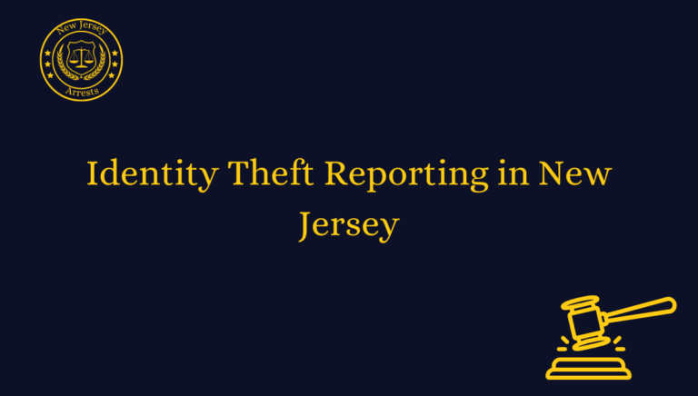 Identity Theft Reporting in New Jersey