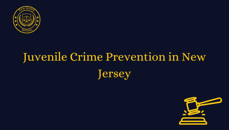 Juvenile Crime Prevention in New Jersey