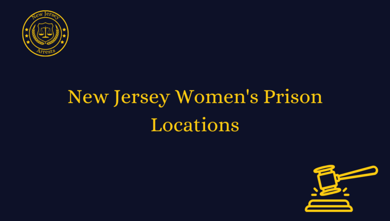 New Jersey Women's Prison Locations