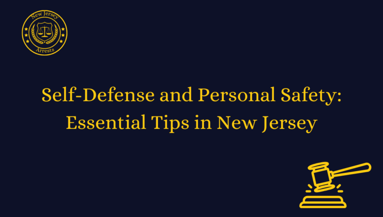 Self-Defense and Personal Safety: Essential Tips in New Jersey