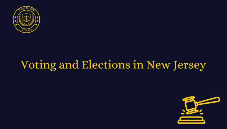 Voting and Elections in New Jersey